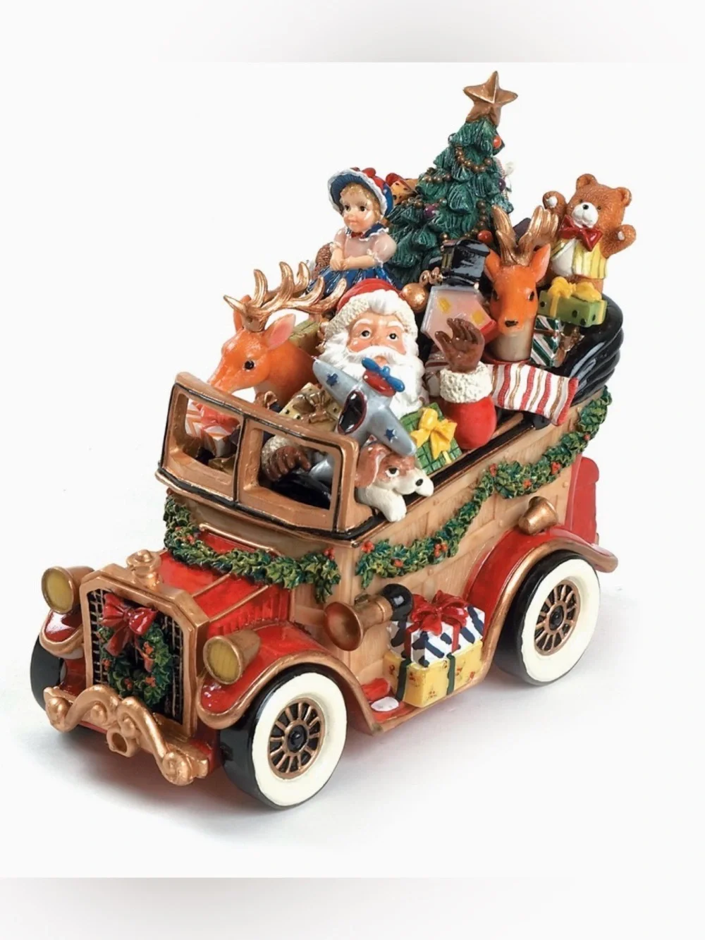 Fitz and Floyd Santa's Classic Car Musical plays “We Wish You a Merry Christmas